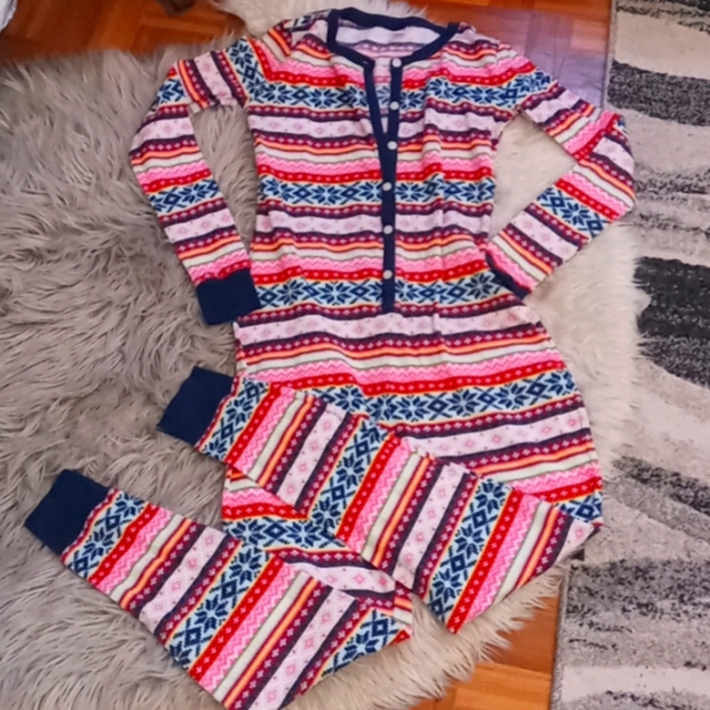 Holiday thermal onsie